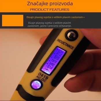 KAGU nehrđajući čelik tester napona s digitalnim zaslonom za mjerenje snage