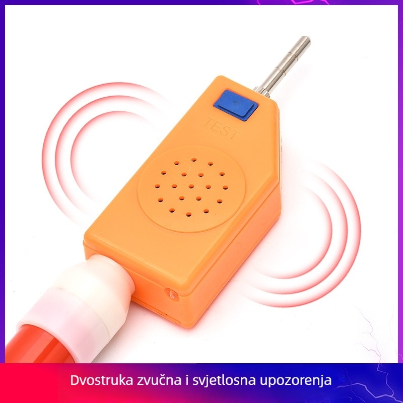 Visokonaponski tester napona, mini štapićasti teleskopni elektroskop sa zvučnim i vizualnim indikatorom, alat za održavanje i mjerenje