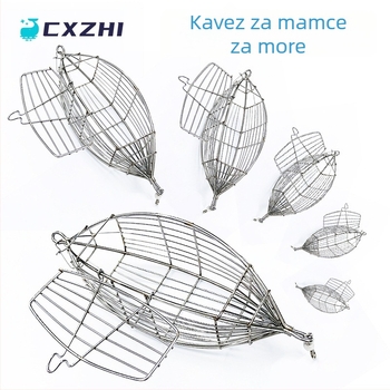 Kavez za mamce za duboko more - nehrđajući čelik, balansni pribor