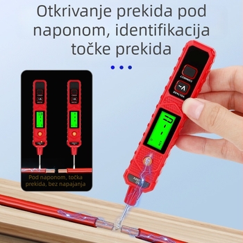Bezkontaktni mjerač AC napona u obliku olovke, 420V, inteligentni senzor za detekciju curenja struje