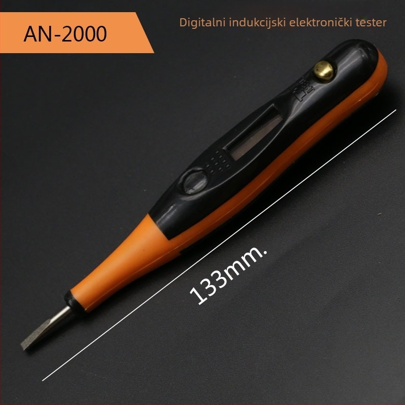 Aoneng Seiko AN-2000 digitalni tester napona s prikazom, indukcijski, vodootporan, 100–500 V