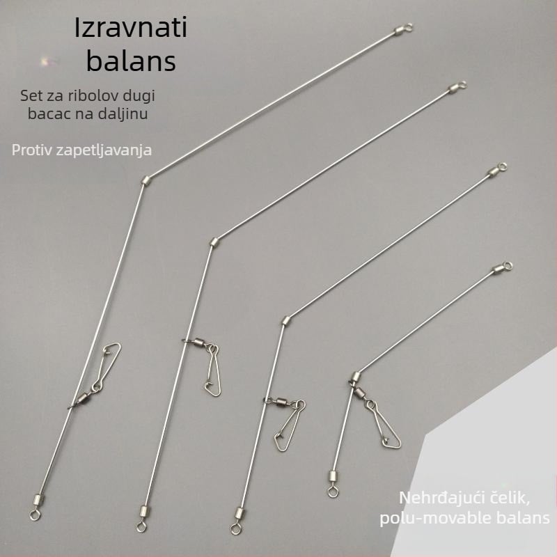 Kaisi set bodljikavih udica za morski ribolov s dizajnom protiv zaplitanja