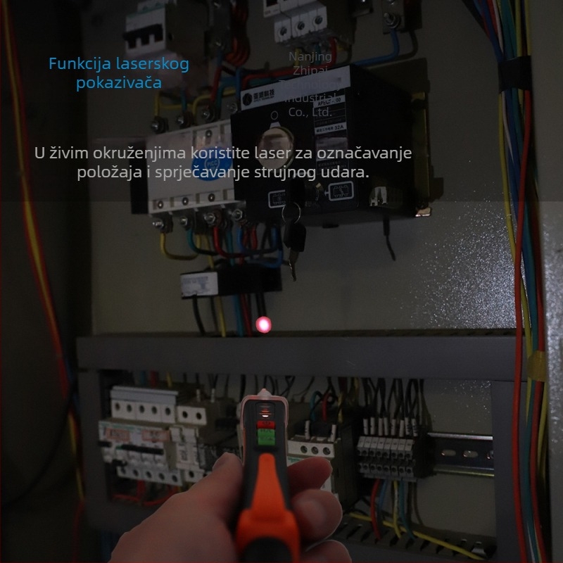 Bezkontaktni inteligentni tester napona T100/T-02A, elektroprobe, marka RICHMETERS, ovlaštena privatna marka