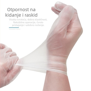 Intco jednokratne PVC rukavice, izvlačni tip, 100 kom. u kutiji, opća namjena