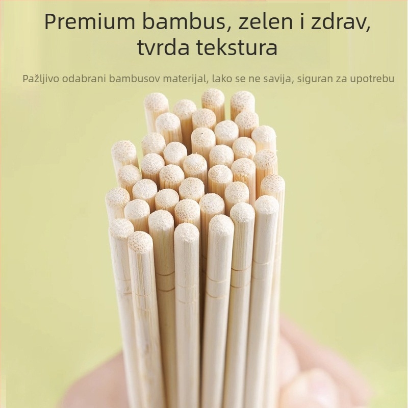 Jednokratne bambus štapići za jelo, individualno pakirani za odrasle, novi kineski stil