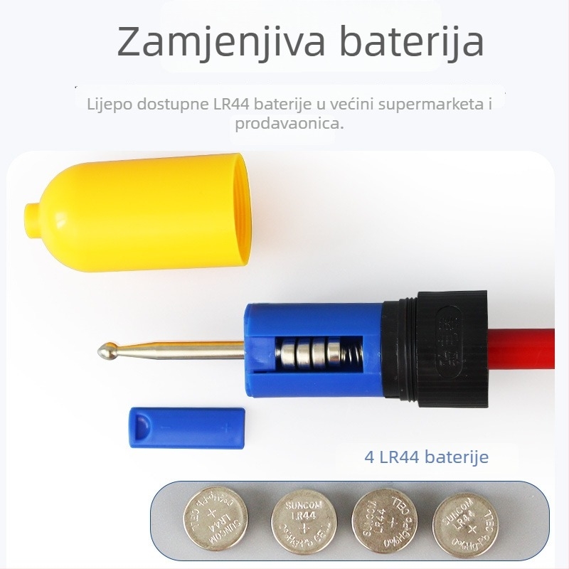 Visokonaponski akusto-opticki elektroskop za električare