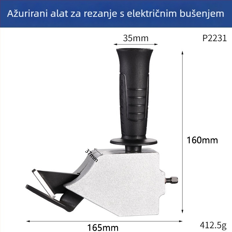 Električne škare za željezni lim - punjiva litijska baterija, 380V, AC trofazni 440V i manje
