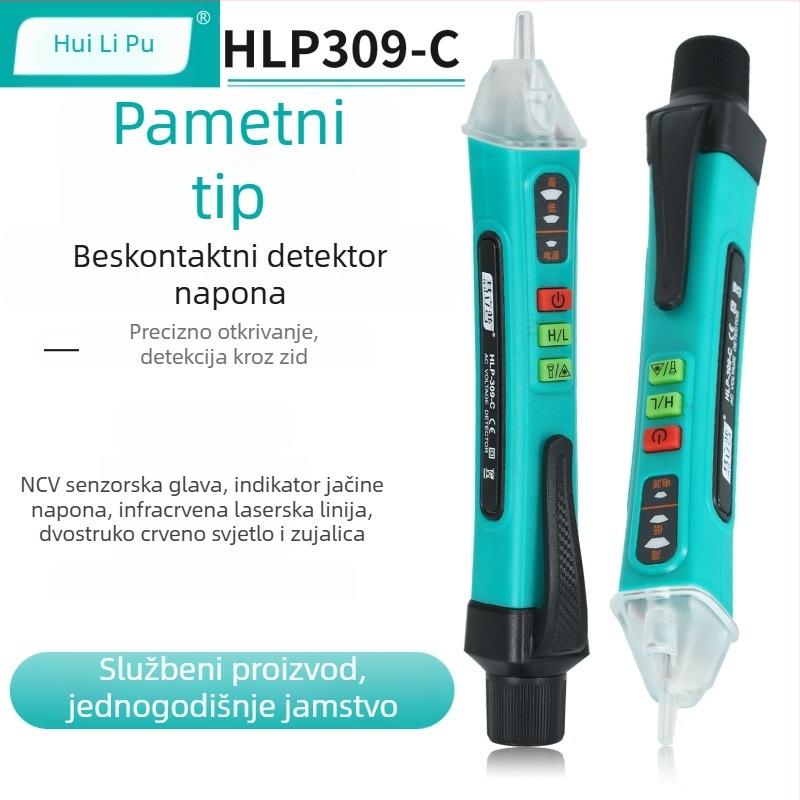 Bezdototni tester napona za električare – višenamjenski identifikacijski alat za živu i neutralnu vodu