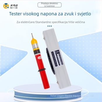 Visokonaponski električni tester sa zvučnim i svjetlosnim alarmom, teleskopski indikator 10 kV, testna šipka i testno pero