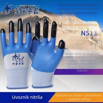 Staryu zaštitne rukavice — otpornost na habanje, kemijska zaštita