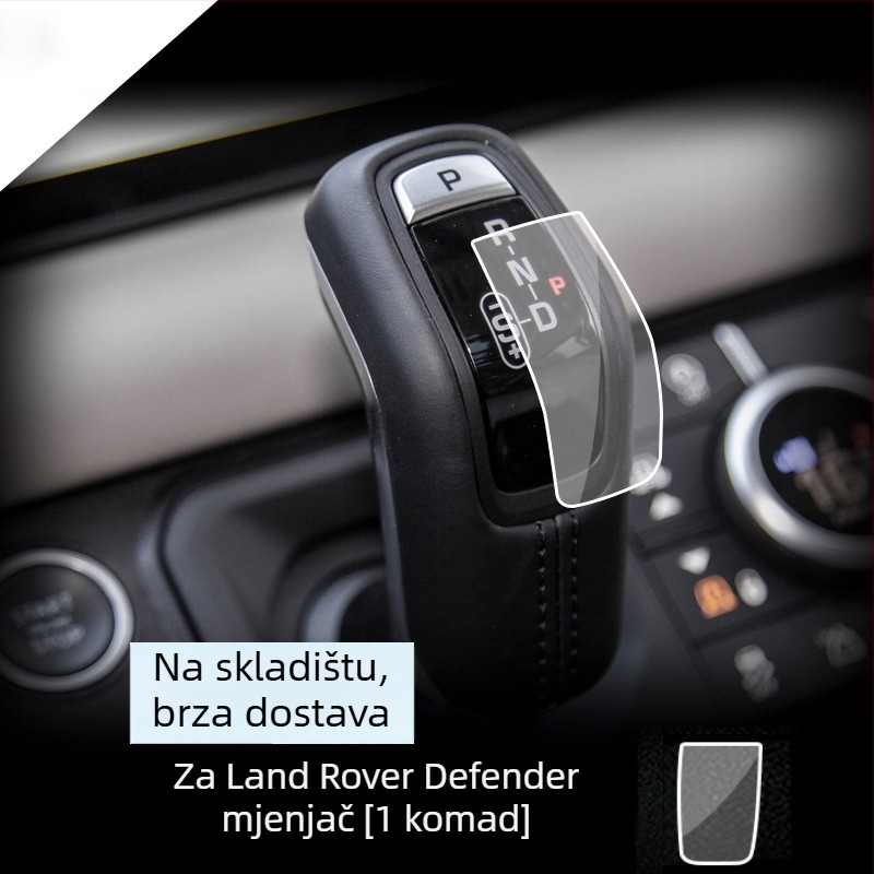Defender zaštitni zaslon centralnog upravljačkog panela – kaljeno staklo, otpornost na visoke i niske temperature, položaj: centralna kontrola