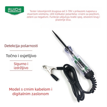 Automobilski tester električnih krugova 3V-70V, testna olovka