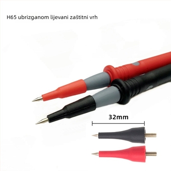 Set probnih vodova za multimetar s zamjenjivim vrhovima – 8-u-1 električarski alat za testiranje