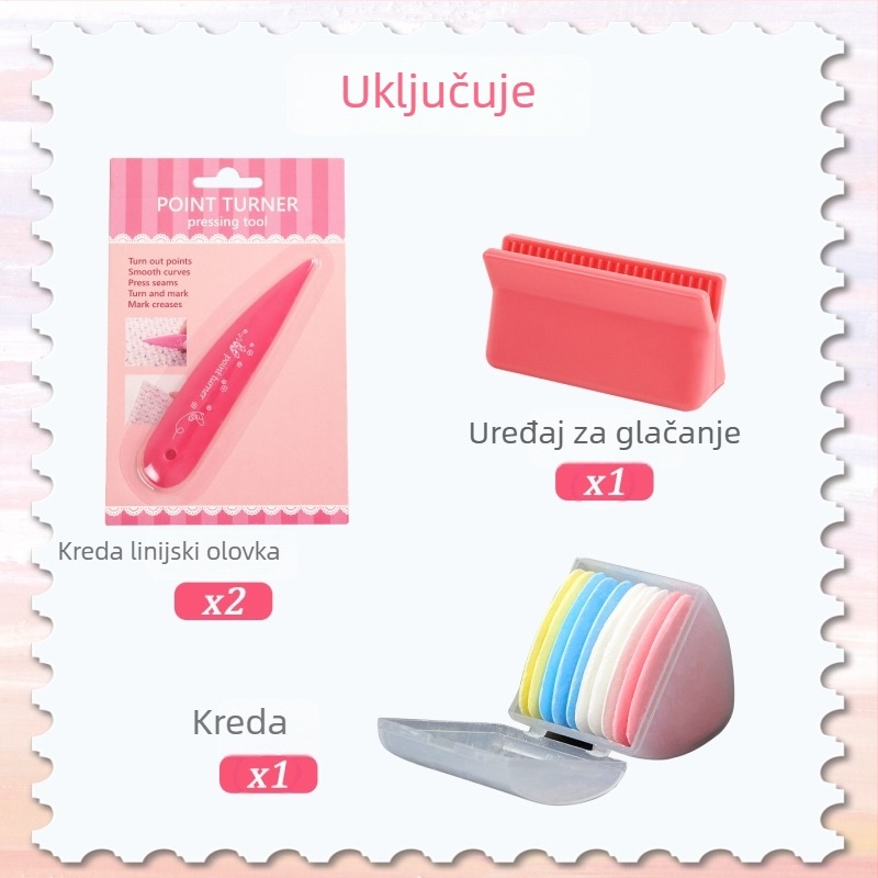 Kreda za šivanje – praškasta plastika, set od 100 kutija, kod Ac387