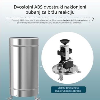 Anain pluvijomet tip bucket za praćenje padalina, model 001, mjerne skale 0.5/0.2/0.1 mm, kapacitet pohrane 0.5/0.2/0.1 mm, težina 4 kg