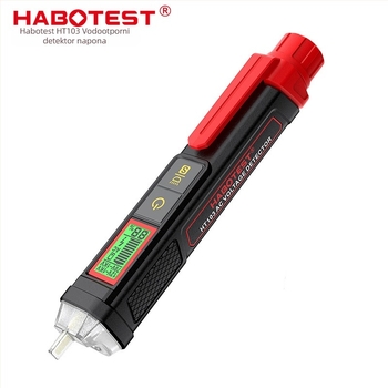 Habotest HT103 bezkontaktni tester napona s digitalnim zaslonom, zvučnim i svjetlosnim alarmom, vodootporan