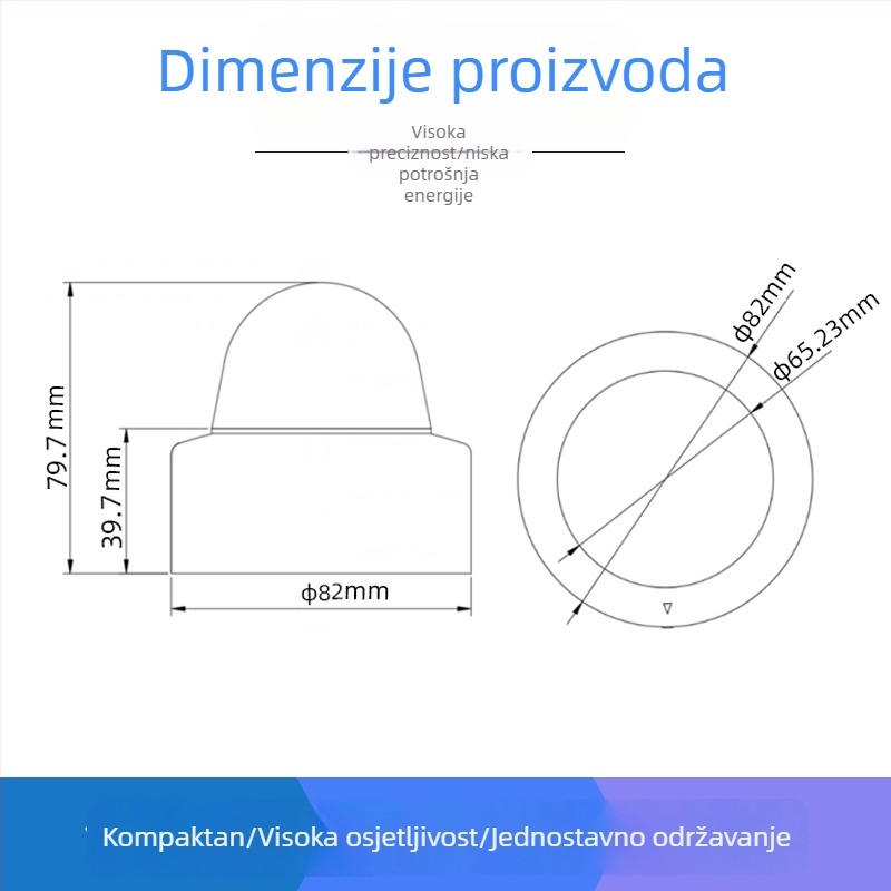Optički senzori kiše visoke preciznosti s infracrvenim mjerenjem, RS-485 za poljoprivrednu i šumarsku navodnjavanje