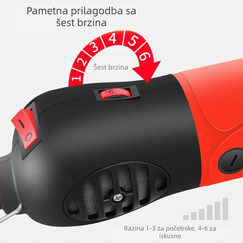 Električni kliper za ovčju vunu - snažan motor, 36V, pogodna za nehrđajući čelik, ušteda napora