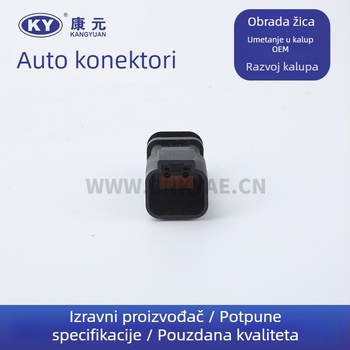 Automobilski konektor DTP04-2 / DJK7021A-2.5-11, izolacijski materijal od industrijskih plastika, za automobil
