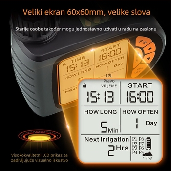 FUJIN Automat za navodnjavanje, Mikroraspršivačka serija, ABS, za kućnu njegu vrta i poljoprivrednu upotrebu