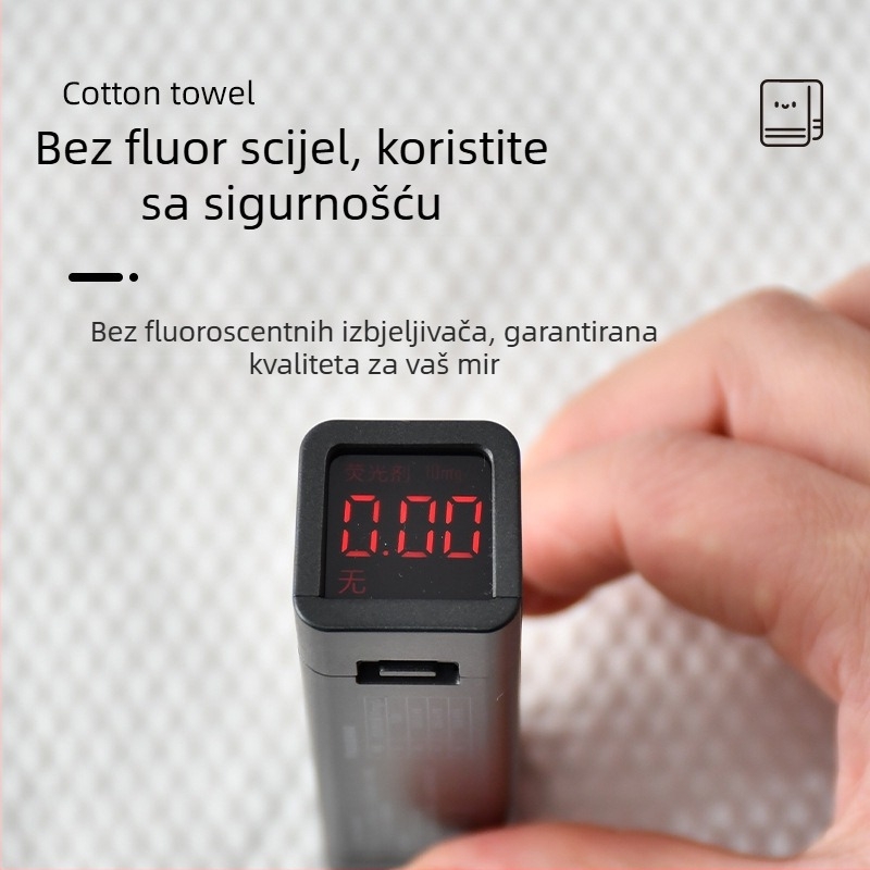 Three Constant Trees Jednokratna debela krpa za čišćenje - netkani materijal, Plain weave, apsorpcija 0-5 s, prilagodljiva obrada, privatna oznaka moguća