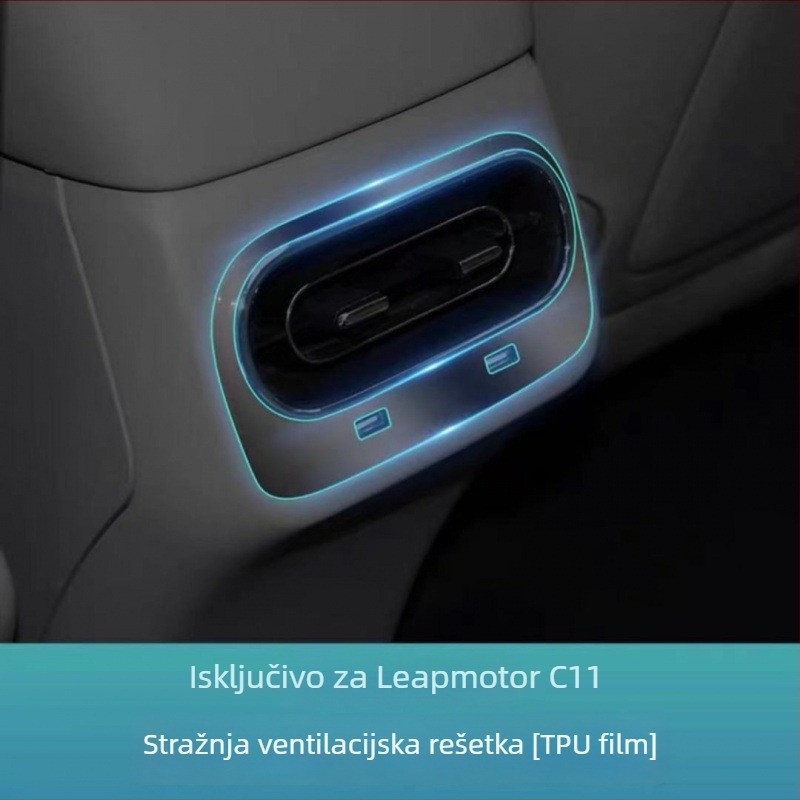 TPU unutarnja folija za ploču instrument table i mjenjač, srednja konzlola i površina navigacije, folija za zaštitu laka, bez prilagodbi