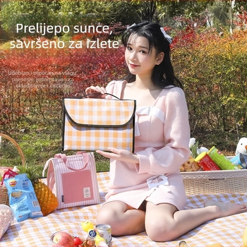 Xihong piknik prostirka, vodootporna i otporna na vlagu, model R600-1, netkani materijal, za 4-5 osoba