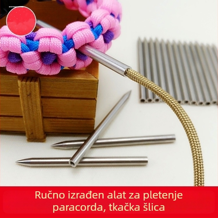 Set igala za pletenje od nehrđajućeg čelika – ručno izrađeno, dodaci za pletenje narukvica i DIY nakita