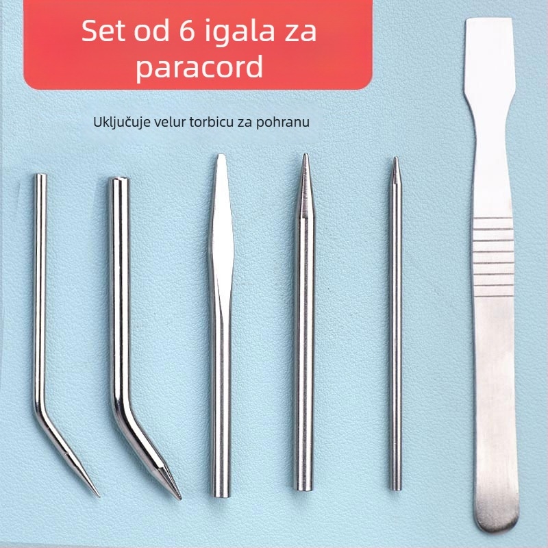 Set igala za pletenje od nehrđajućeg čelika – ručno izrađeno, dodaci za pletenje narukvica i DIY nakita