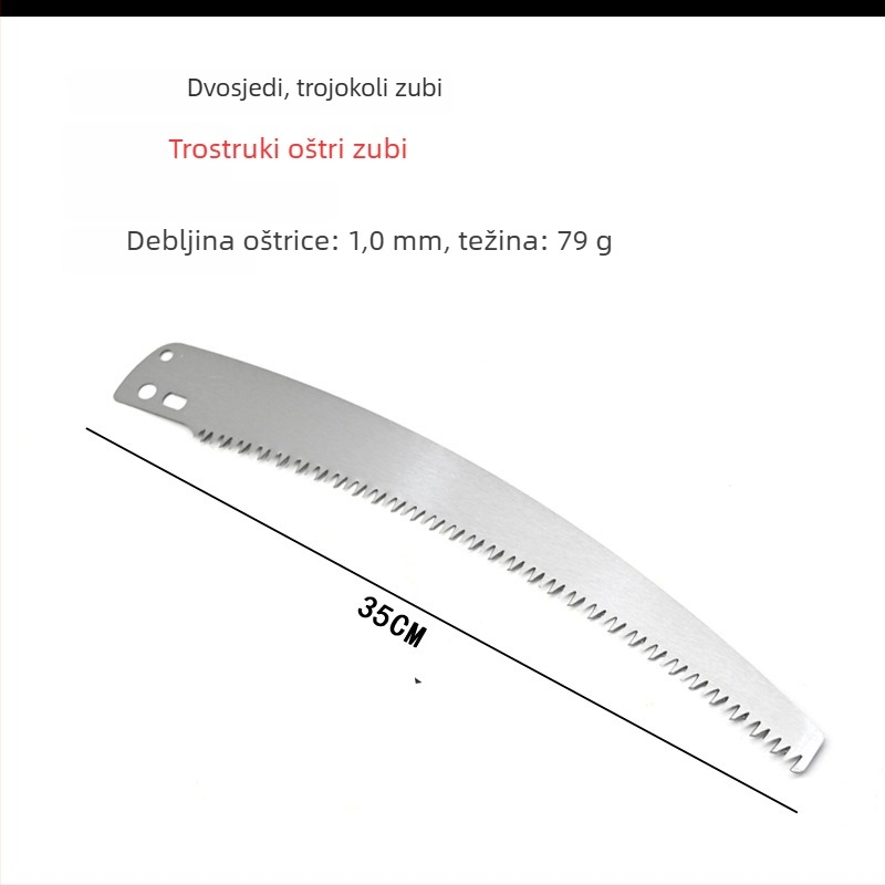 Škare za visoke grane s trostrukim otvorima – Vrtni alati, marka Jiujiu Wood