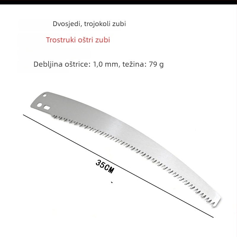 Škare za visoke grane s trostrukim otvorima – Vrtni alati, marka Jiujiu Wood
