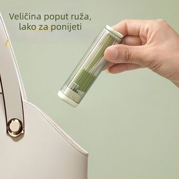 Ručno dizajnirana magnetska kutija za igle, prijenosni šivaći komplet s višenamjenskim alatom za uklanjanje šavova i nanizanje igle, 400 komada u kutiji, 30 g, stil lagan luksuz