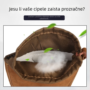 Muške sigurnosne cipele s čeličnim prstom, visokim gornjim dijelom, otporne na udarce i probijanje, PU potplat