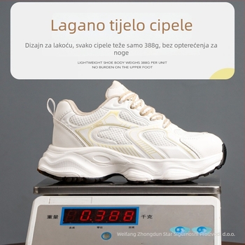 Radne cipele s plastično-čeličnim vrhom, prozračne i lagane, zaštita od udara i proboja, otporne na habanje, izolirane