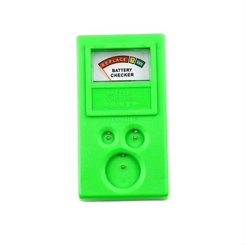 Tester baterija za satove 1.5V/3V — Detektor baterija tipa gumba za alate za satove, konstrukcija PCB + plastika, paket 1
