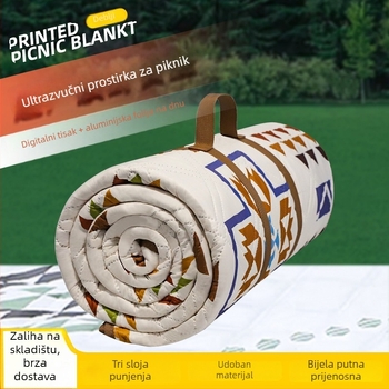 Piknik podloga od Oxford platna, otporna na vlagu, Outdoor 1 model, za 4–8 osoba, težina 1,25 kg