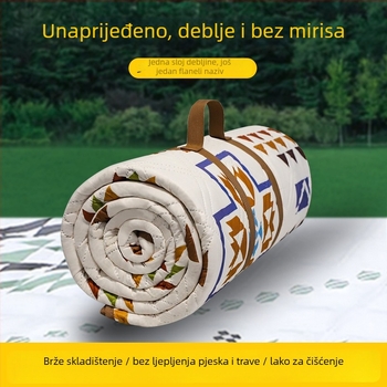 Piknik podloga od Oxford platna, otporna na vlagu, Outdoor 1 model, za 4–8 osoba, težina 1,25 kg