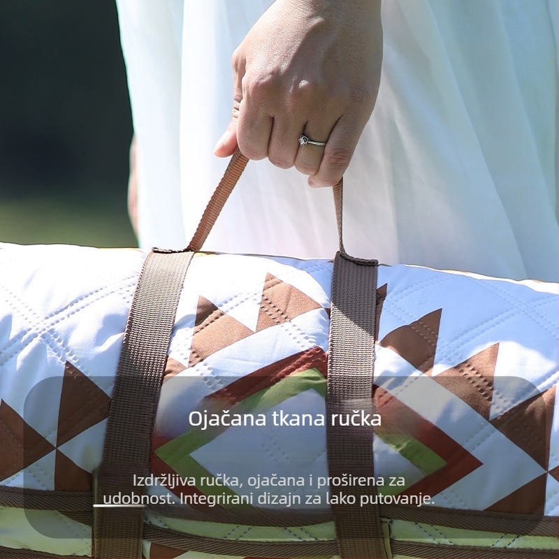 Piknik podloga od Oxford platna, otporna na vlagu, Outdoor 1 model, za 4–8 osoba, težina 1,25 kg