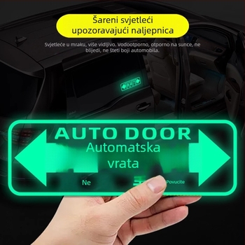 Reflektirajući laserski naljepnica za MPV — vanjska dekorativno-upozoravajuća