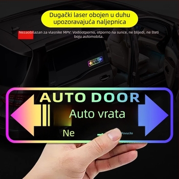 Reflektirajući laserski naljepnica za MPV — vanjska dekorativno-upozoravajuća
