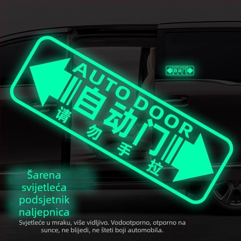 Reflektirajući laserski naljepnica za MPV — vanjska dekorativno-upozoravajuća