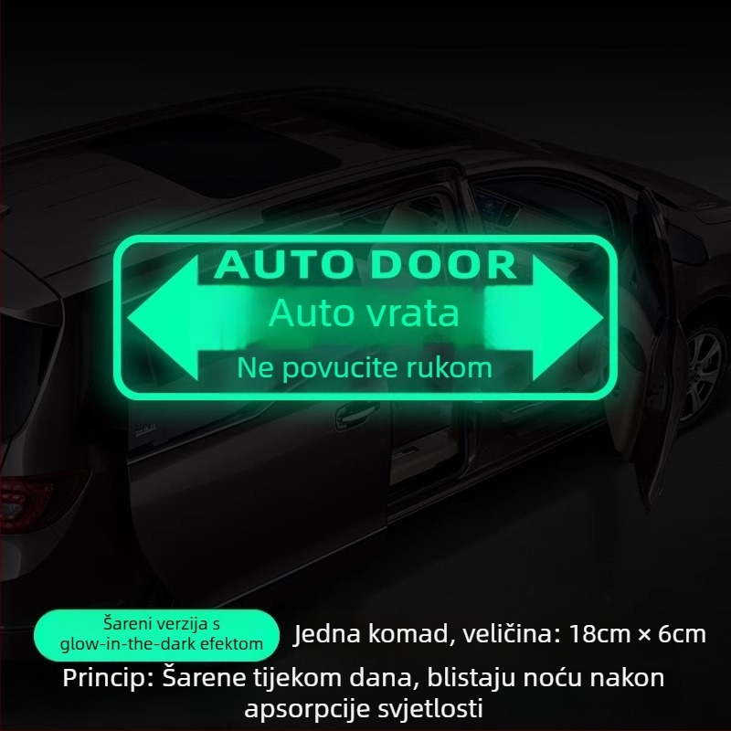 Reflektirajući laserski naljepnica za MPV — vanjska dekorativno-upozoravajuća