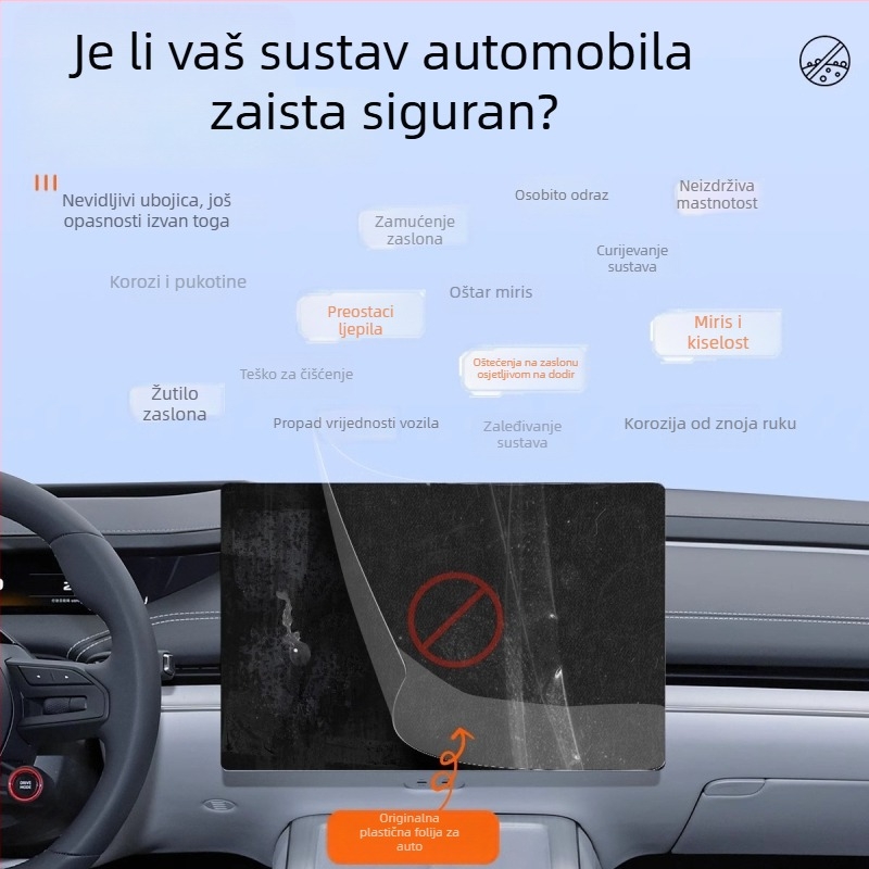 Zaštitno staklo za navigacijsku ploču BYD Song Pro DMI — Protector Pioneer; kaljeno staklo; BYD kompatibilno; za navigacijsku ploču; otpornost na temperaturu, ogrebotine i otiske prstiju