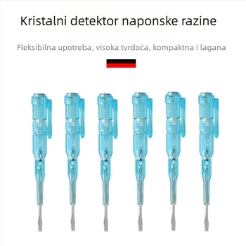 Tester napona u olovci za električare s inteligentnim senzorom, jasnim indikatorom i višenamjernom detekcijom uz odvijač