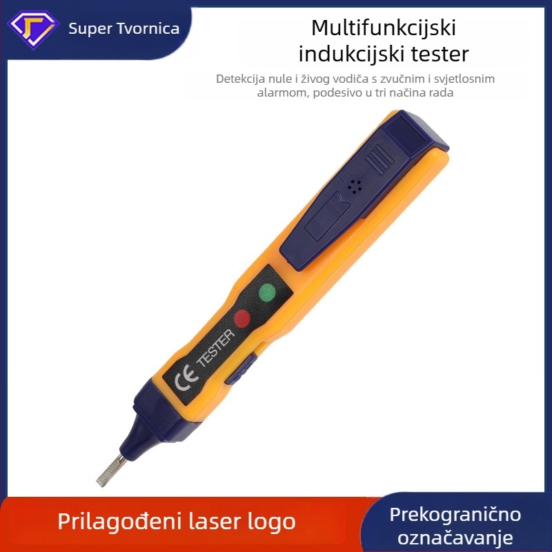 Dr. Giant Bezkontaktni tester napona - Višenamjenski električni tester s detekcijom prekida, 48SN indukcijska olovka