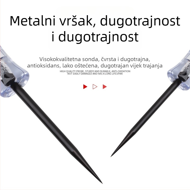 Automobilski DC tester napona s oprugom vodom, raspon 6-24V, alat za održavanje automobilskih električnih krugova