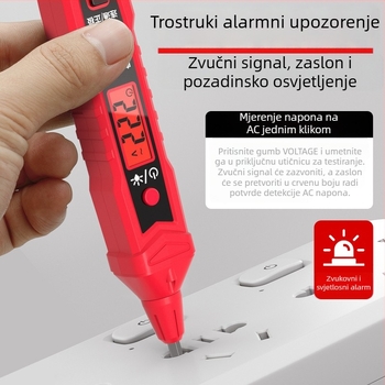 Arrizo višenamjenski električni tester-pen za otkrivanje krugova i identifikaciju nule i faze, profesionalna upotreba