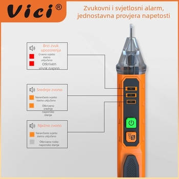 Bezdotčni mjerač napona s induktivnim mjerenjem – Vichy Vici, za industrijsku i kućnu upotrebu, licencirana privatna etiketa, globalna distribucija.