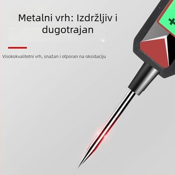 Automobilski mjerni alat za napajanje s LED indikatorom i digitalnim zaslonom, 12V/24V/70V, za auto popravke i ispitivanje električnih krugova i osigurača