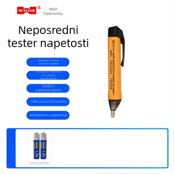 VD03 nekontaktični tester napona sa zvukovnim i svjetlosnim alarmom te automatskim isključivanjem za niskonaponske električare